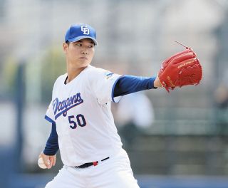 中日】ドラフト1位・高橋宏斗「ドラゴンズのユニホームうれしい」 充実