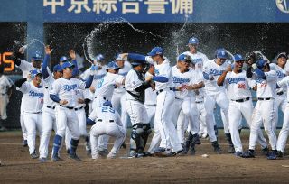 中日2軍】川越誠司1号2ラン「思い切って振っていくだけ」直近