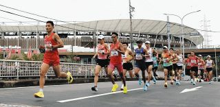 愛知・名古屋アジア大会、マラソンの開催に合わせて名古屋市内で交通規制