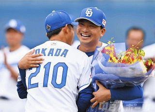 ウエスタン　中日―オリックス　田島