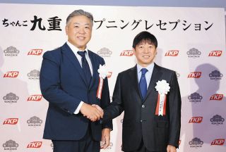 九重親方「50年以上守っている味」部屋直伝料理が楽しめる「ちゃんこ九重」名古屋・栄にオープン！店内には手形や番付表「触れ合える場に」【大相撲】