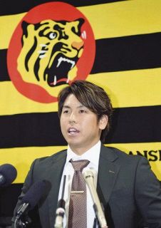 阪神・梅野、来季年俸１億円で更改　生え抜き捕手で初の大台