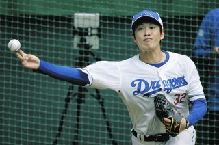 中日・高橋宏斗「5年の中で一番いい状態」キャンプ初日から