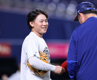 中日】ドラフト6位・花田旭、背番号57に「外野手らしい、いい背番号を