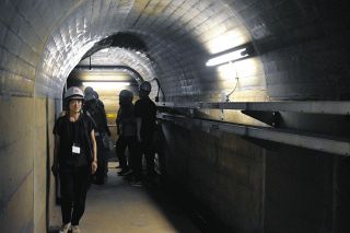 水道の裏側をのぞき見　長野県・伊那市協力隊員が企画、箕輪町の箕輪ダムなど巡るツアー