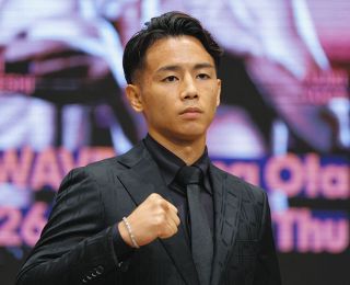 中谷潤人、黒いウエア姿で鋭いシャドー披露「減量はめっちゃ順調