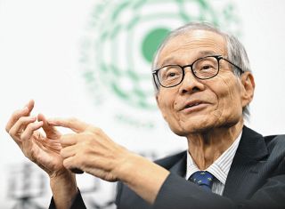 ノーベル化学賞・硤合憲三さんに中高生が質問　心の支えや人間について、どう考える？
