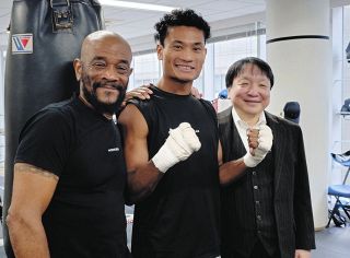 ボクシング】中谷潤人が公開練習、「足って感覚がすごく繊細