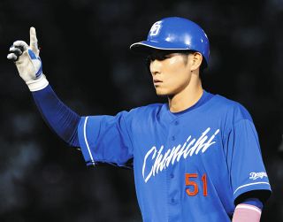 中日・上林誠知、好調維持の今季16度目マルチ安打「まだ交流戦は3カードあるので打ちまくります」