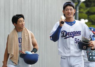 中日】岡林勇希、中学以来の内野挑戦 立浪監督が用意してくれた“あの