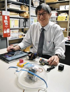 新時代に必要な力を　高田短大でプログラミング教育研究・広田千明教授