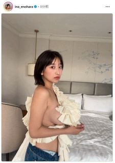 写真】おなかのポニョ防止！篠田麻里子の“四つんばいストレッチ”：中日