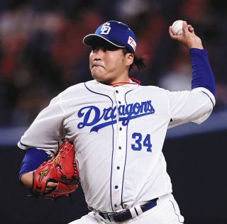 【中日】3番手・福敬登が6.27以来の15ホールド「課題たくさん出ました」長野への死球反省