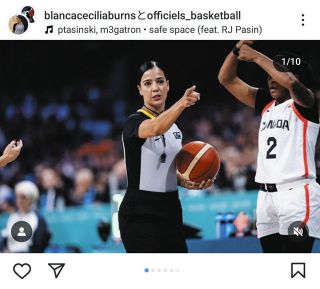 ◆批判が殺到しているブランカ・セシリア・バーンズ主審のインスタ【写真】