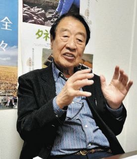 【田んぼ記者が聞く】（６）元農相 山田正彦さん　食の安全 映画で問う