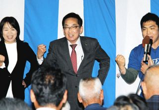 岐阜県各務原市長選挙、現職の浅野健司氏が4選「PFAS対策、着実に」