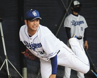 【中日】疲労骨折の福が負傷後最多105球 実戦想定「ここで決められへんから駄目なんや」と悔しがる場面も