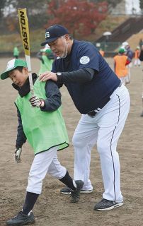 清原和博さん 野球教室で小学生に楽しさ伝える「僕も6年生のときに…うれしかった」 YouTube出演にも意欲