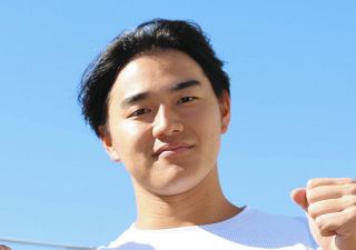 なにわ男子」大橋和也が巨人―中日戦で始球式 ピンクのリストバンドを身