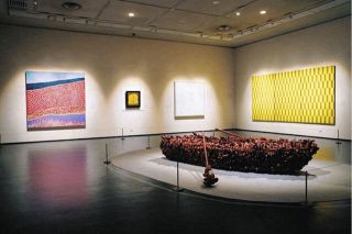 ブロンズ像 (天使) 日展作家 銭亀賢治作 略歴付き 共箱 時代 ブロンズ