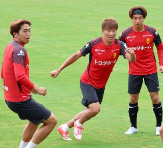 ◆名古屋グランパス　ルヴァン杯・北九州戦に向け調整　9月28日の練習　冒頭・居残りの様子【フォトギャラリー】