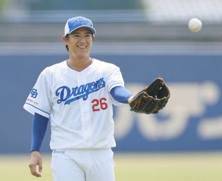 中日】三好大倫プロ初安打「ようやくスタートラインにつけた