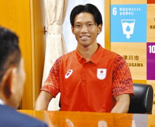 中津川出身の田中選手「金目指す」　アジア大会カヌースラロームとカヤッククロスに出場