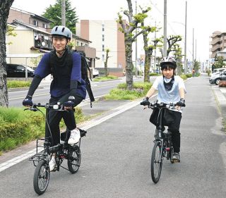 一宮の小学５年生が自転車旅200キロ　祖父母の家へ「びっくりさせて勇気づけたい」