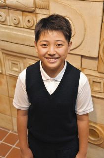 ボーイソプラノ日本一の響き　多治見の精華小6年の佐分利さん、16日に地元で美声披露