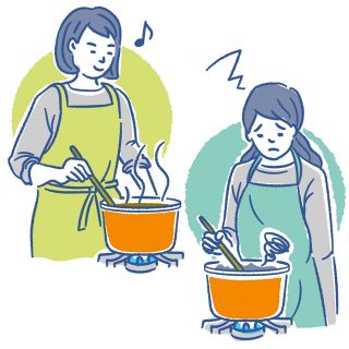 煮詰まったら、行き詰まっている？