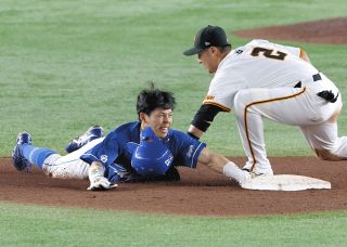 中日・京田 ゴールデングラブ賞へ新相棒 久保田スラッガーと契約