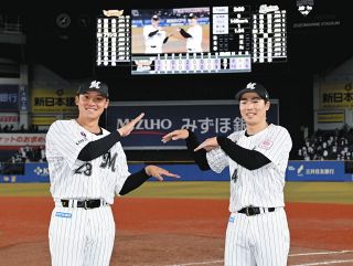 ロッテが20イニングぶり得点 初回、荻野貴司の中前打と中村奨