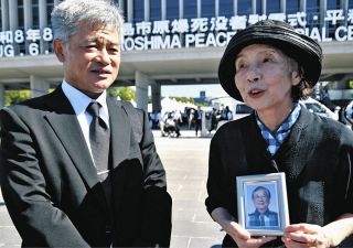 「81年前の今、多くの人が亡くなったのかと背筋がぞわっとした」　広島原爆の日、岐阜県の遺族代表も参列