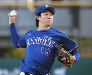 中日・岡田俊哉、新グラブには3桁背番号入れず「すぐ21番を付ける