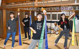 巫女舞10周年、1期生も共演　22日、武豊・市場区で記念奉納
