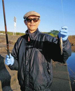 釣友とのんびりハゼ　三重県桑名市・揖斐川