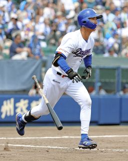 中日・大島洋平、存在感発揮の先制打＆1盗塁も「バチッとハマる感じが