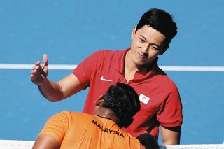 アジアパラ大会・車いすテニス男子シングルス　小田凱人選手が「絶好調」、準決勝進出