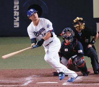 中日・岡田俊哉、新グラブには3桁背番号入れず「すぐ21番を付ける