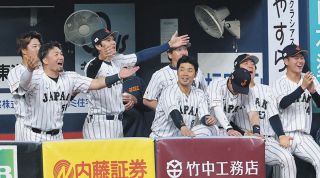 侍ジャパン、遊撃は阪神・中野拓夢、二塁にヤクルト山田哲人 巨人との