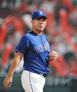 中日・松山晋也、球界のコモドドラゴンになる 名前が呼ばれただけで