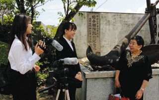 特攻隊員を見送った女性の思い、つなぐため伊勢に　大学生「次の世代にも伝える責任」