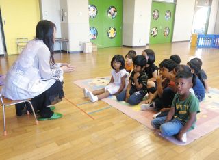 外国籍の幼児に「にほんごタイム」　木曽岬町のこども園で教室スタート