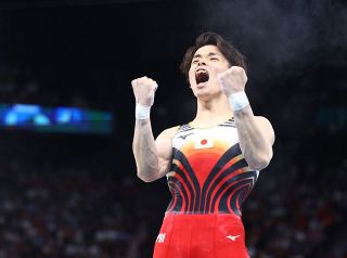 パリ五輪・体操で「金」の杉野正尭選手に福井県栄誉賞　見延和靖選手と川上秀太選手はスポーツ特別賞