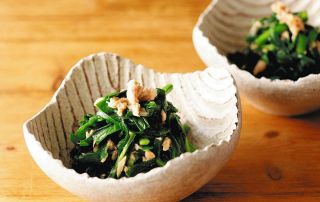 ニラとツナのおひたし