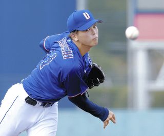 番記者メモ】ロッカーをのぞくと…中日・大野雄大が上林に贈った