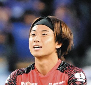 名古屋グランパスのMF青木亮太がJ2大宮に期限付き移籍…生え抜き