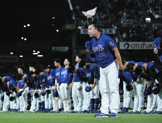 中日・井上監督、「いい形の余韻を残してチームを去りたい」辞任表明後初の試合を白星で飾れず5連敗…最終戦へ思い語る