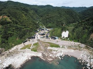 市道は仮開通のまま…復興は一体いつに　災害で2度の孤立状態となった深見地区、住民らの思いは