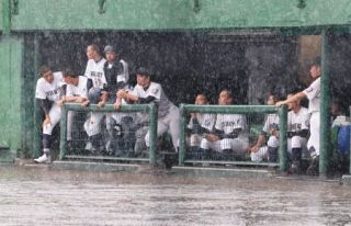 決勝は雨で31日に再試合　全国高校軟式野球